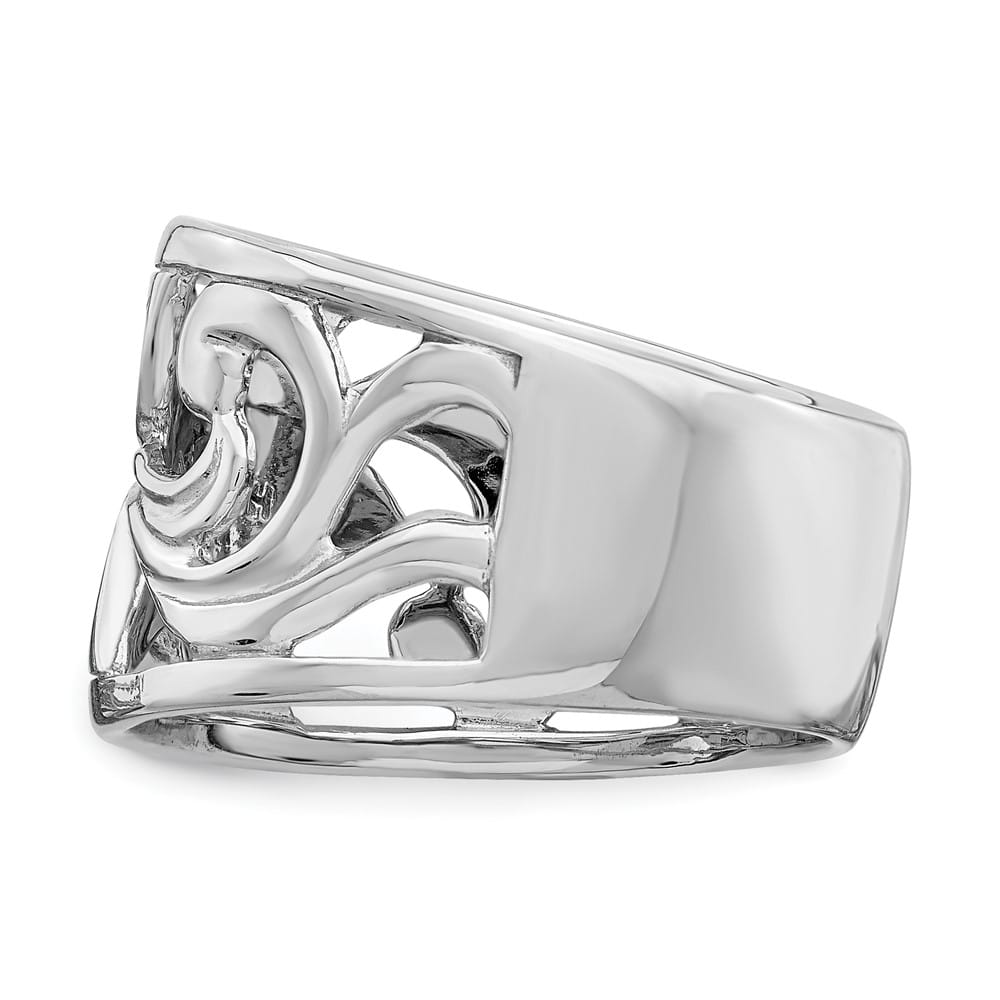 Sterling Silver Flower Ring Stock Size 7 Ring Are Refundable