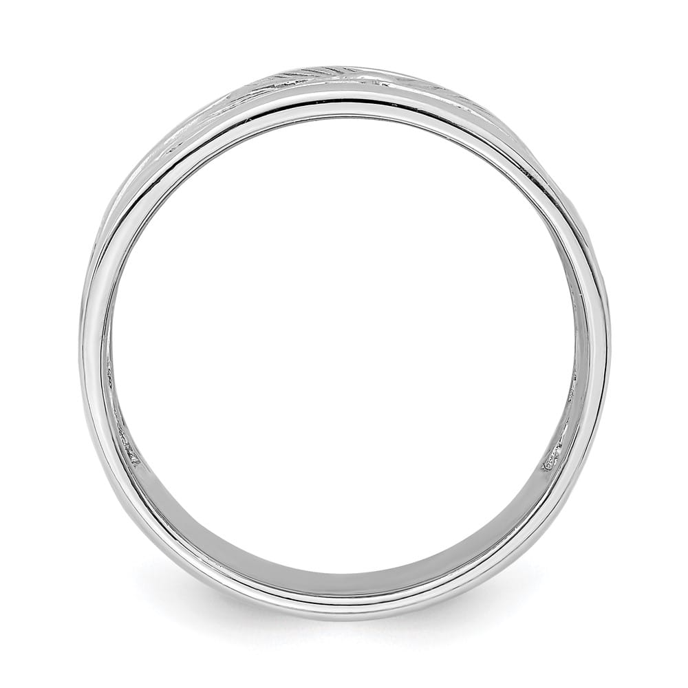 Sterling Silver Flower Ring Stock Size 7 Ring Are Refundable