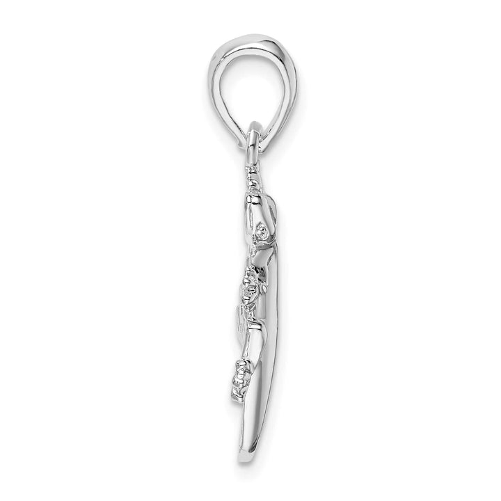 Sterling Silver Gecko Pendant