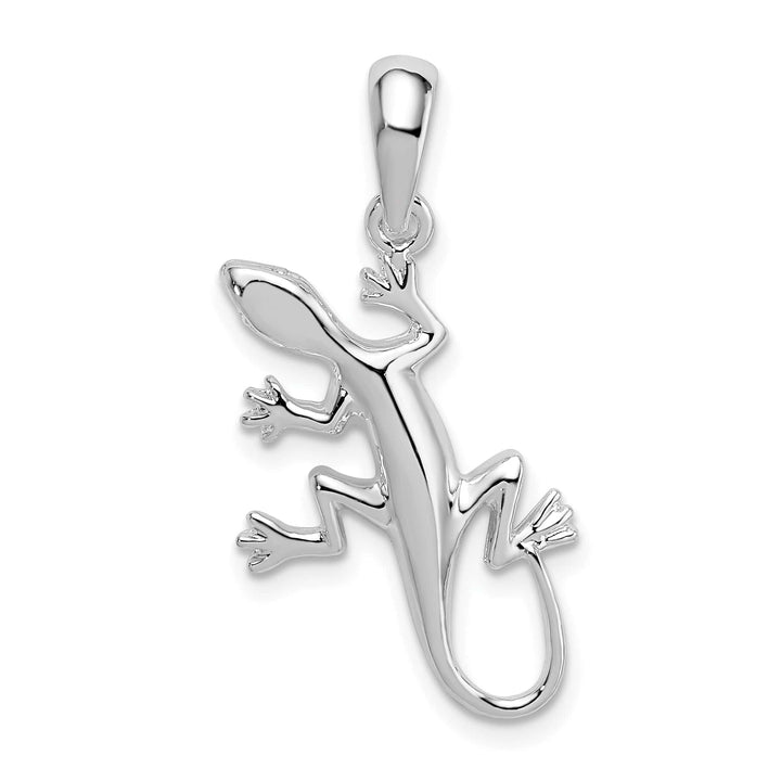 Sterling Silver Gecko Pendant