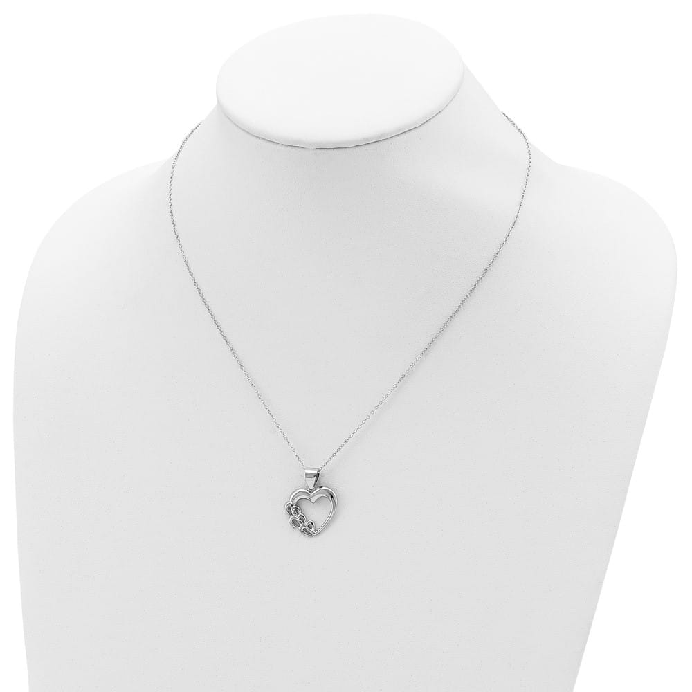 Sterling Silver Heart Necklace