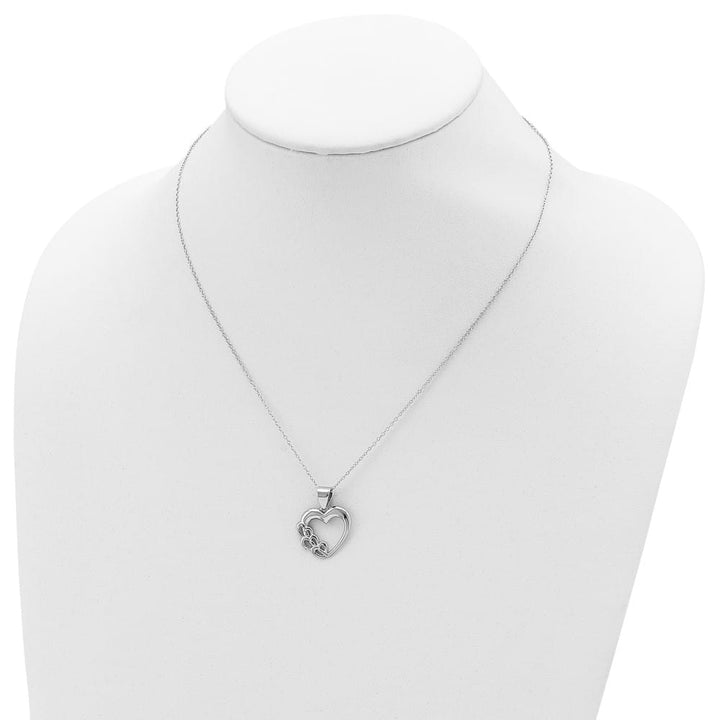 Sterling Silver Heart Necklace