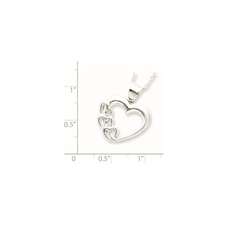 Sterling Silver Heart Necklace