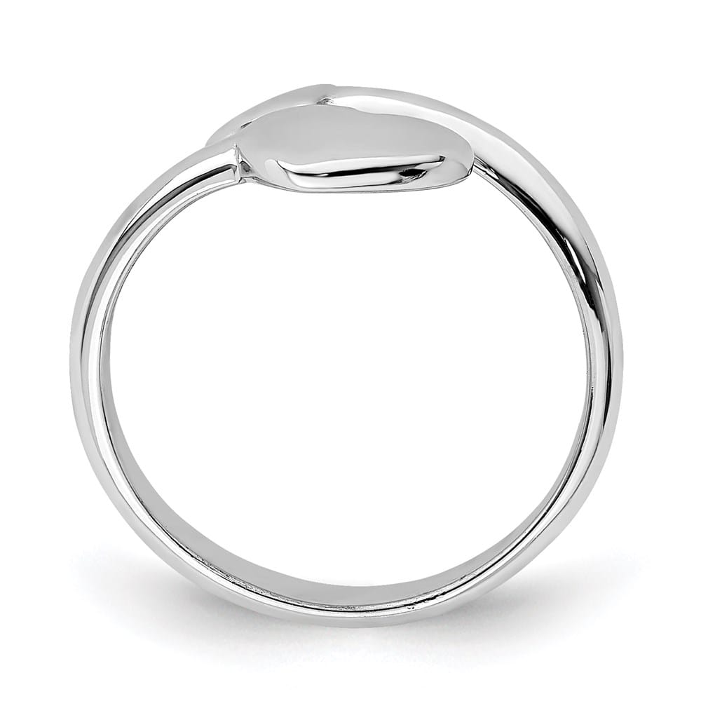 Sterling Silver Heart with Arrow Toe Ring
