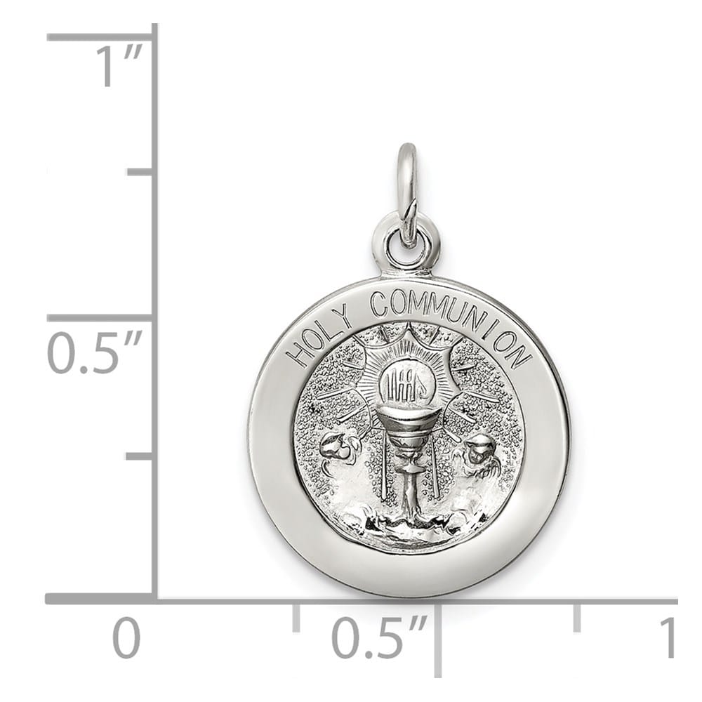 Sterling Silver Holy Communion Medal