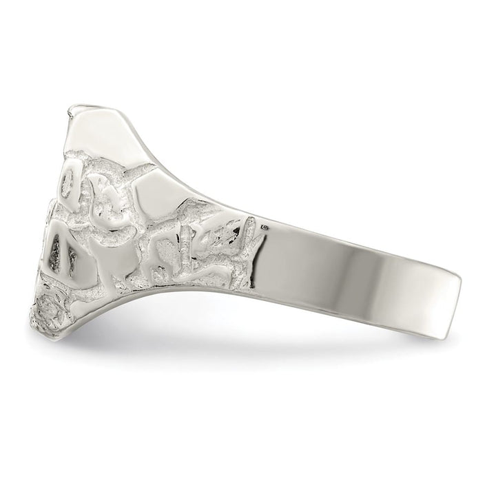 Sterling Silver Horseshoe Men's Ring