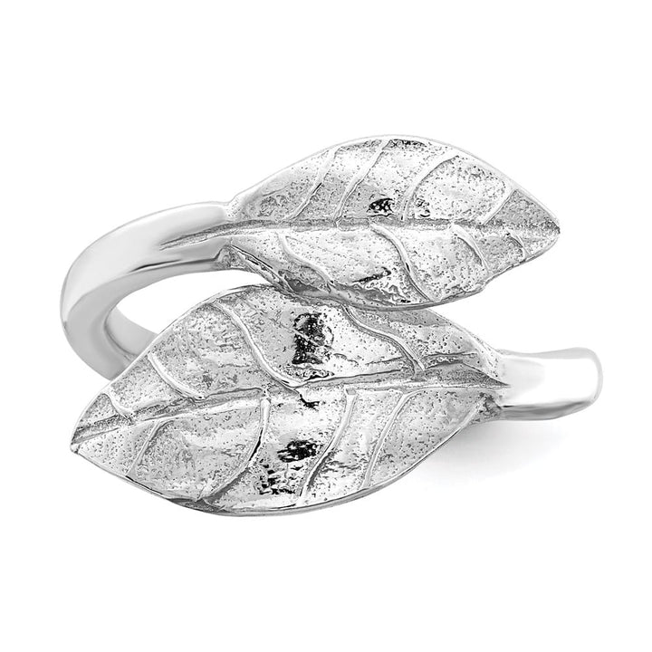 Sterling Silver Leaf Ring