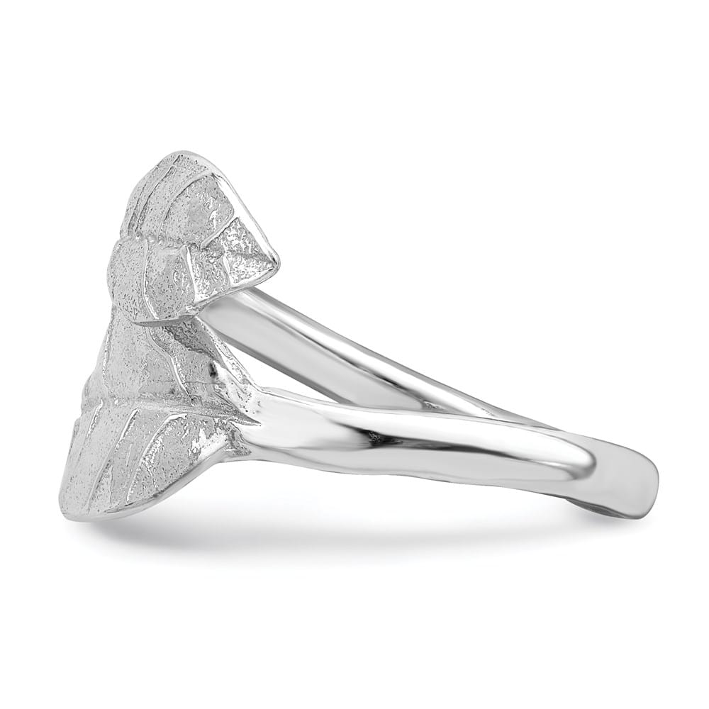 Sterling Silver Leaf Ring