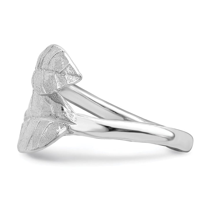 Sterling Silver Leaf Ring