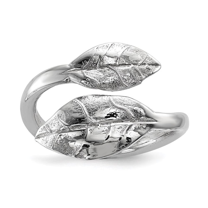 Sterling Silver Leaf Ring