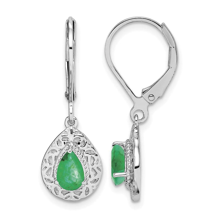 Sterling Silver Lever Back Earrings, view 5 of 20