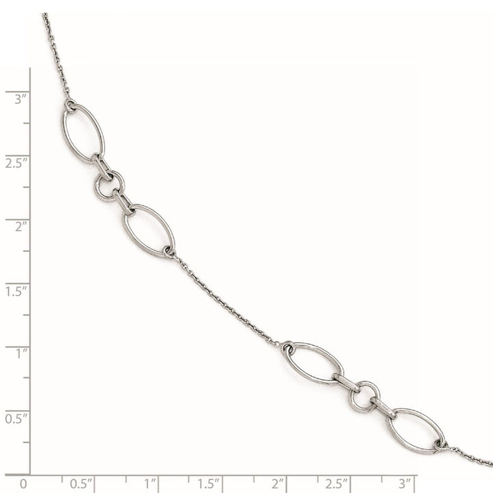 Sterling Silver Link Anklet
