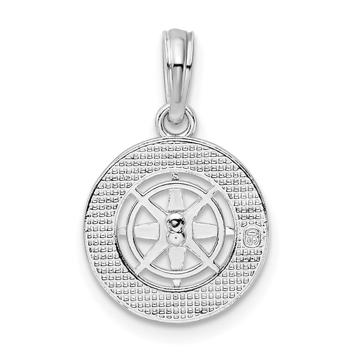 Sterling Silver Mini Compass Pendant