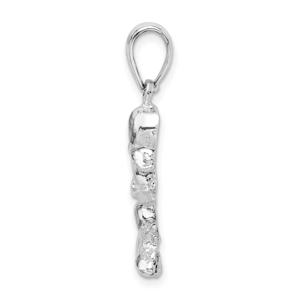 Sterling Silver Octopus Pendant