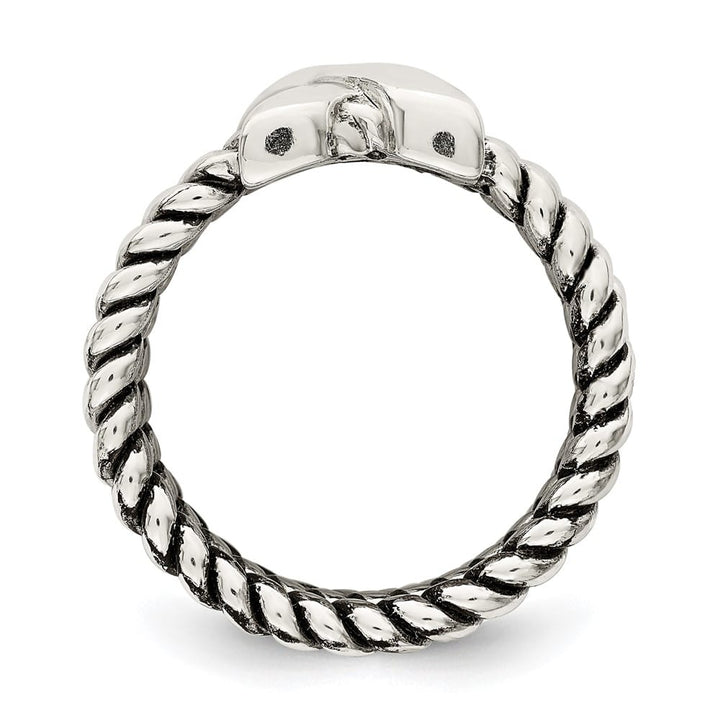 Sterling Silver Oxidized Ring