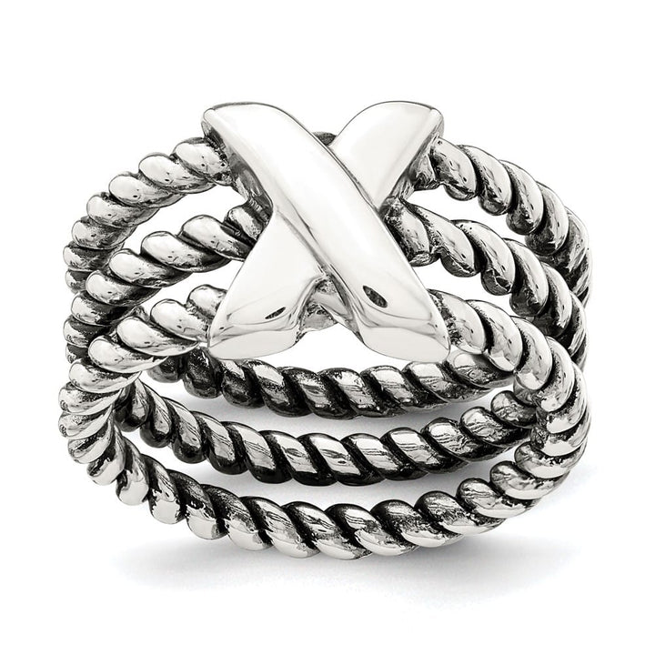 Sterling Silver Oxidized Ring