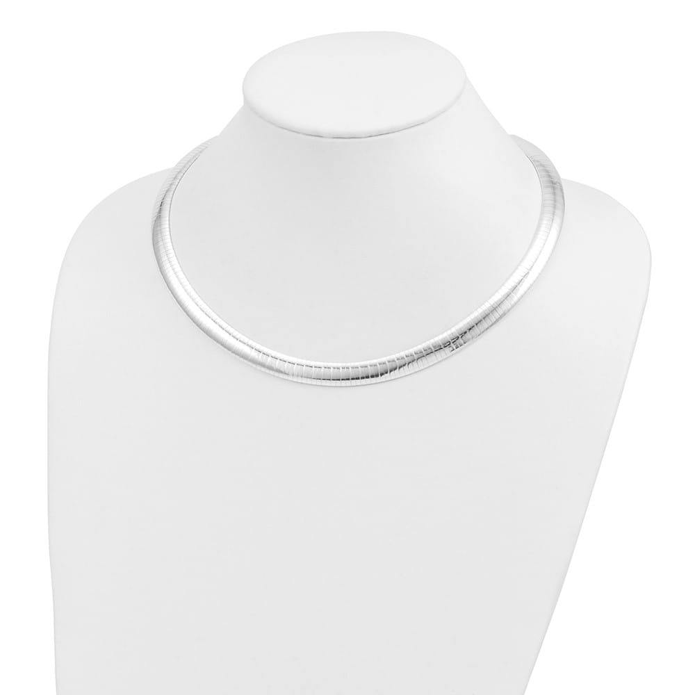 Sterling Silver Polished 10mm Cubetto Chain
