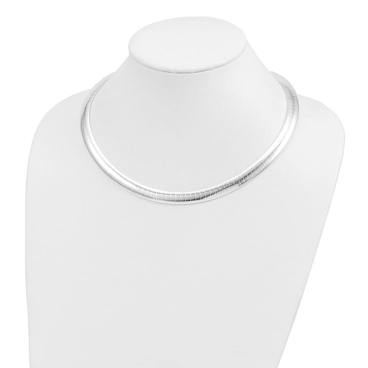 Sterling Silver Polished 10mm Cubetto Chain