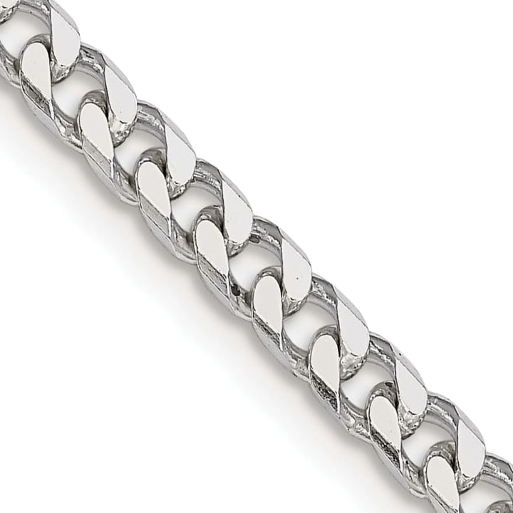Sterling Silver Polished 3.5mm Curb Chain 26 Inch