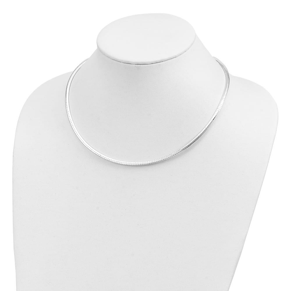 Sterling Silver Polished 3mm Cubetto Chain