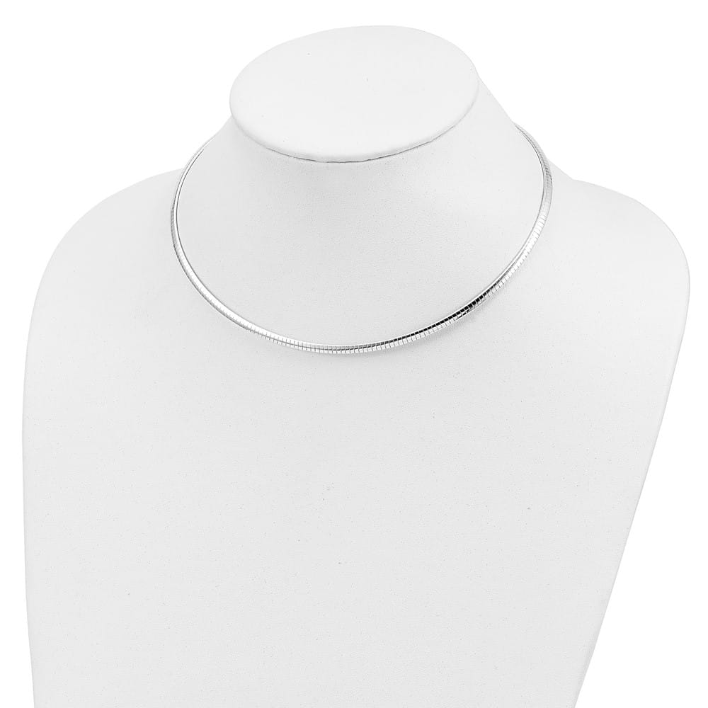 Sterling Silver Polished 3mm Cubetto Chain