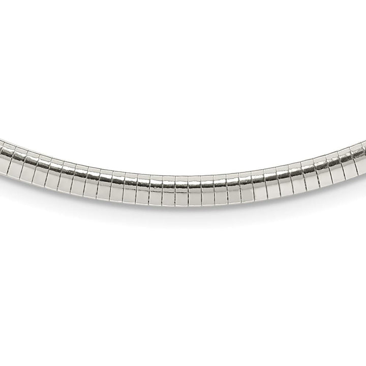 Sterling Silver Polished 4mm Cubetto Chain Size 16