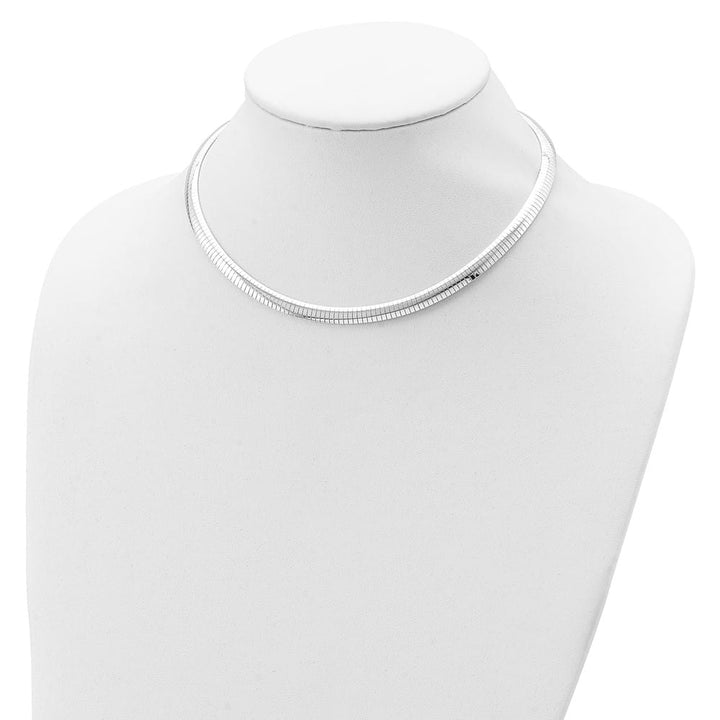 Sterling Silver Polished 6mm Cubetto Chain