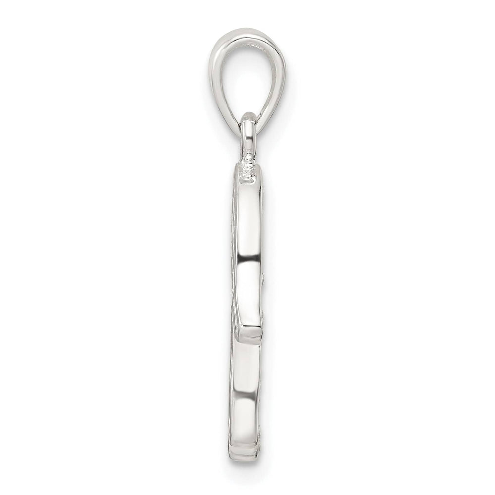 Sterling Silver Polished Chamseh Pendant