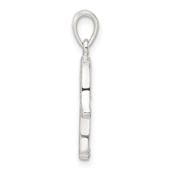 Sterling Silver Polished Chamseh Pendant