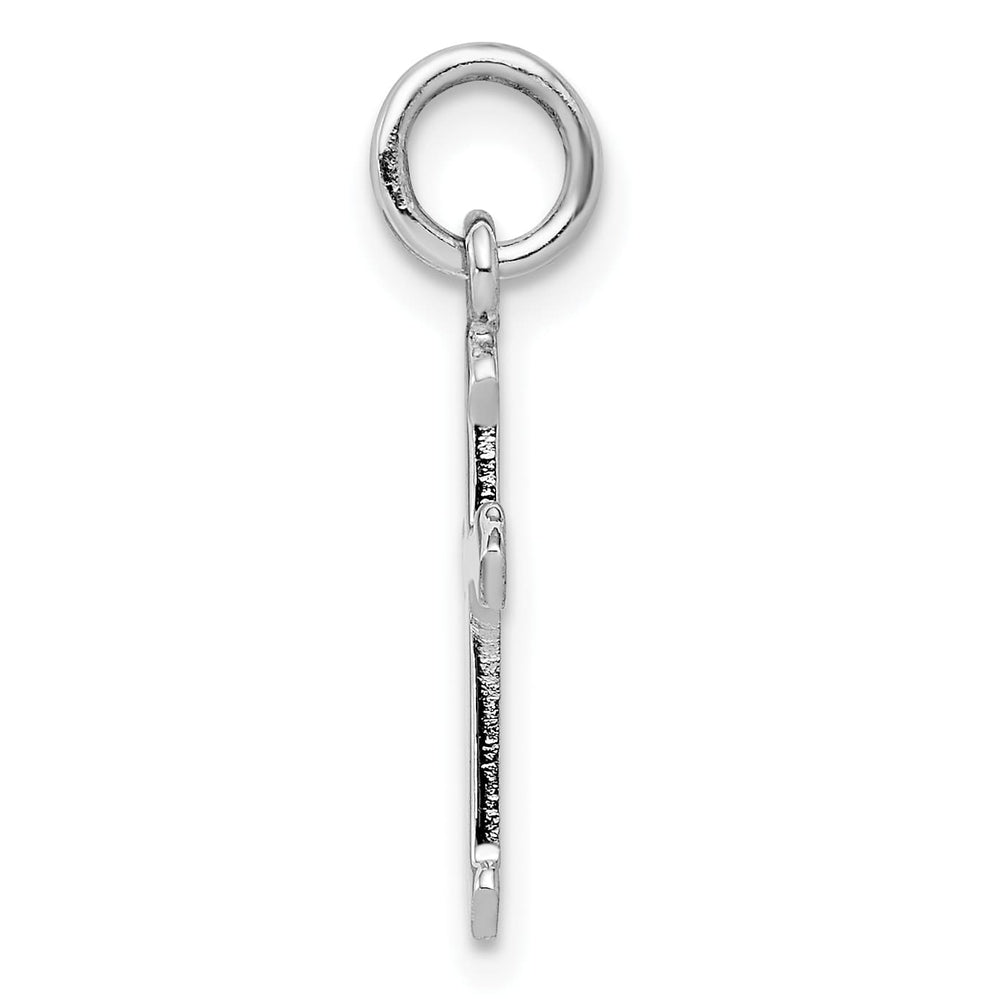 Sterling Silver Polished Classic Cross Pendant