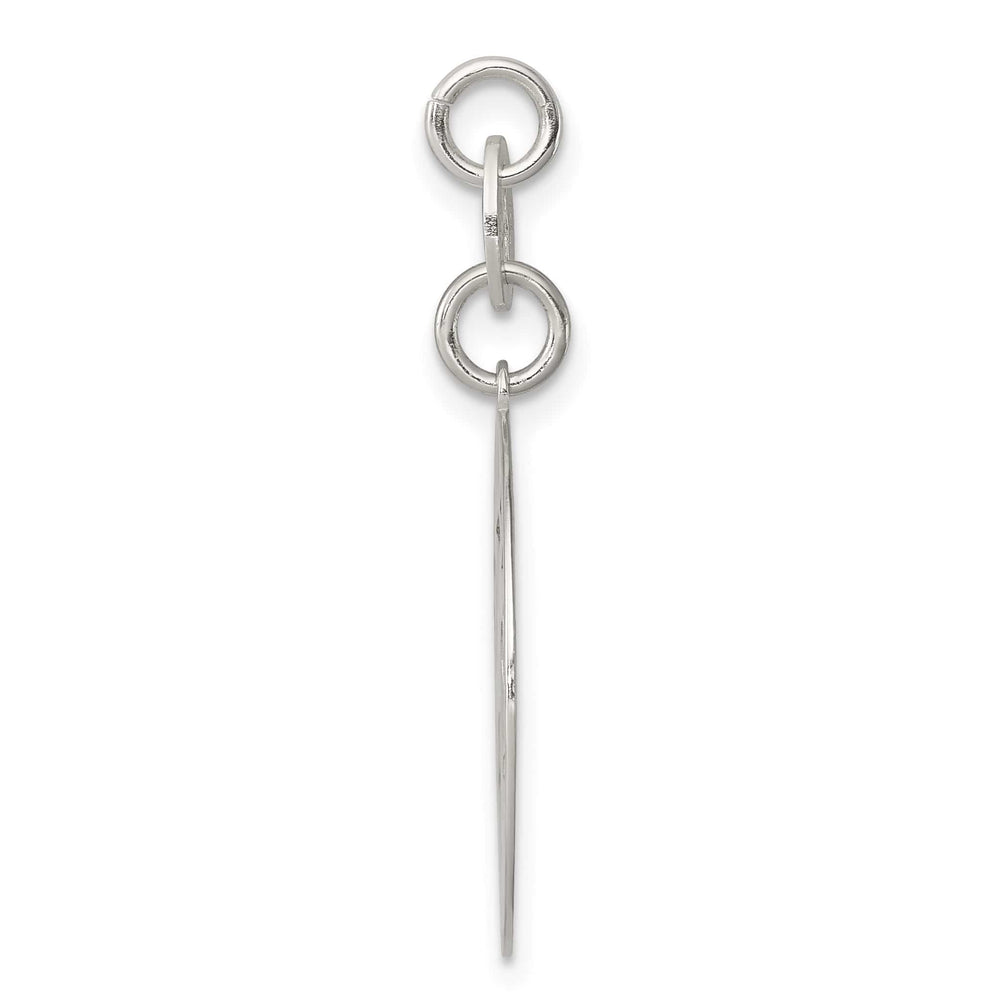 Sterling Silver Polished Confirmation Dove Charm