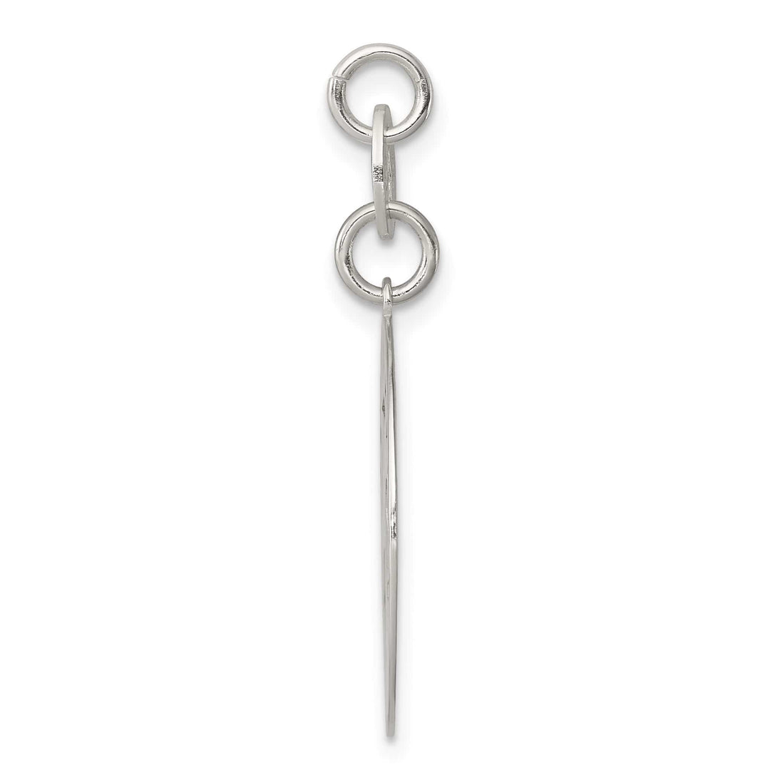 Sterling Silver Polished Confirmation Dove Charm