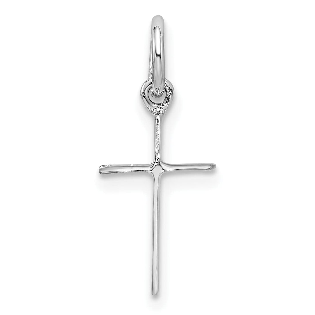 Sterling Silver Polished Cross Pendant