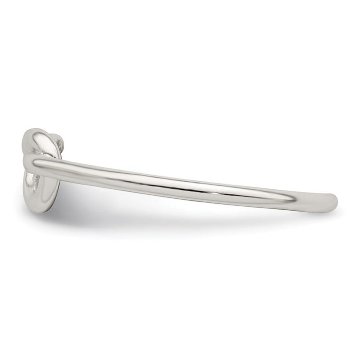 Sterling Silver Polished Knot Ring