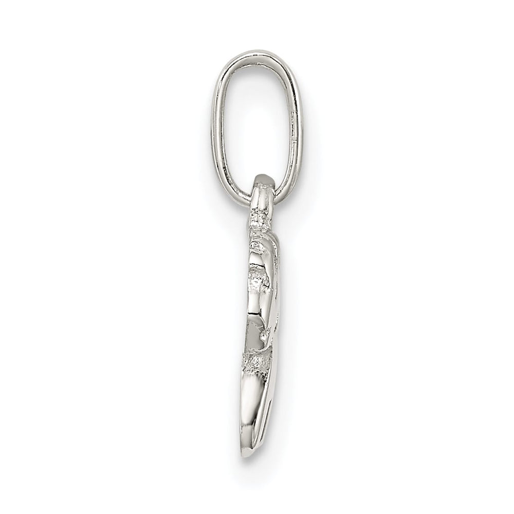 Sterling Silver Polished Pony Children's Pendant