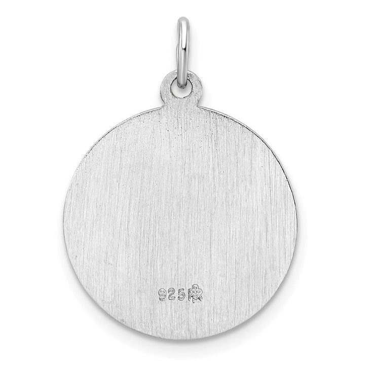 Sterling Silver Polished Solid St. Anthony Pendant