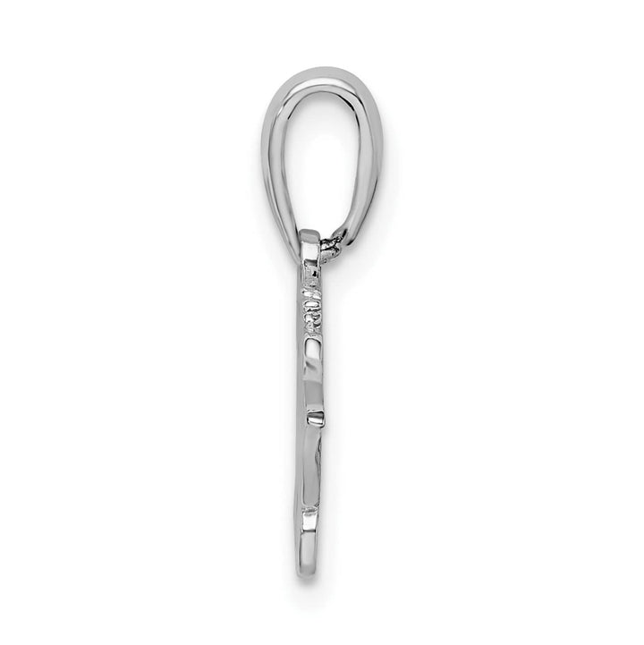 Sterling Silver Puerto Rico Cruise Ship Pendant