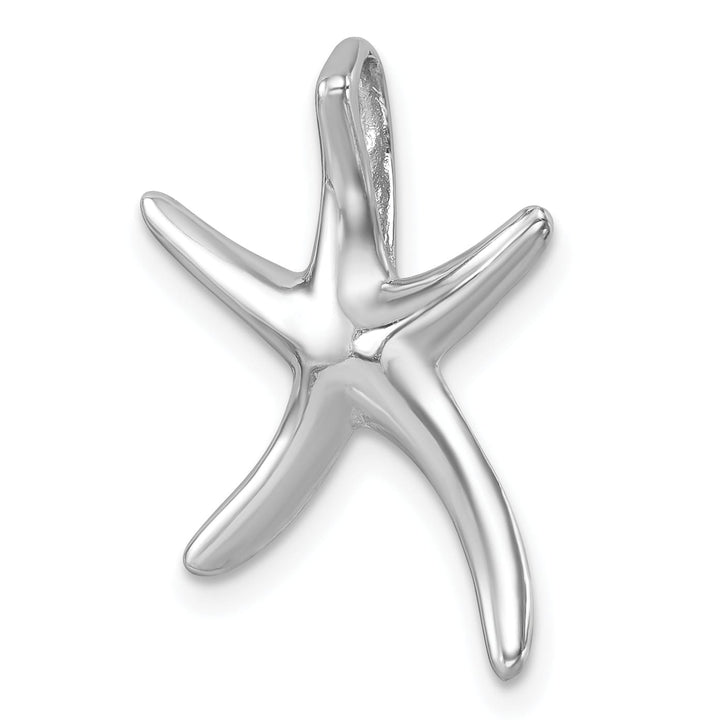 Sterling Silver Sea Star Chain Slide