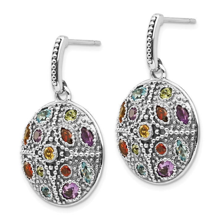 Sterling Silver Shey Couture Post Dangle Earrings, view 2 of 4