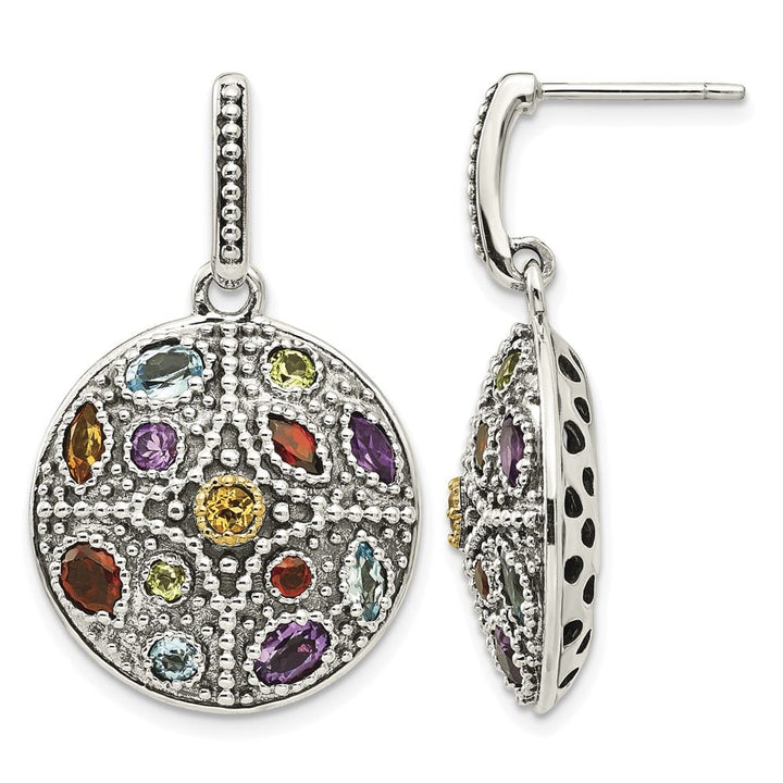 Sterling Silver Shey Couture Post Dangle Earrings, view 1 of 4