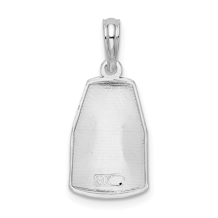 Sterling Silver Small Key West USA Pendant