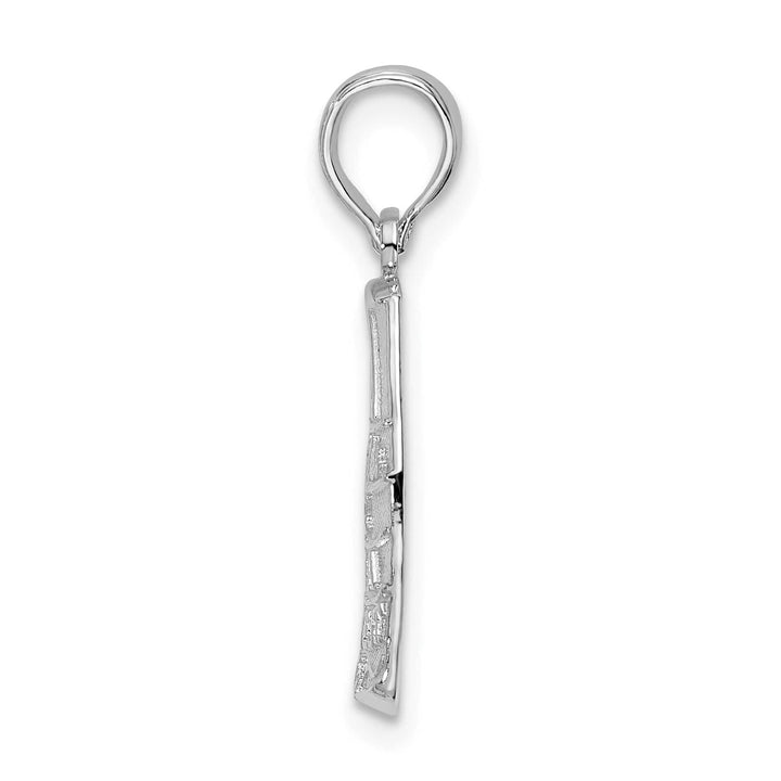Sterling Silver Small Key West USA Pendant