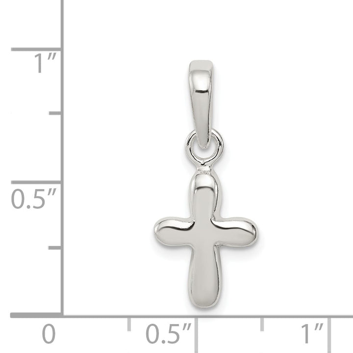 Sterling Silver Solid Cross Pendant