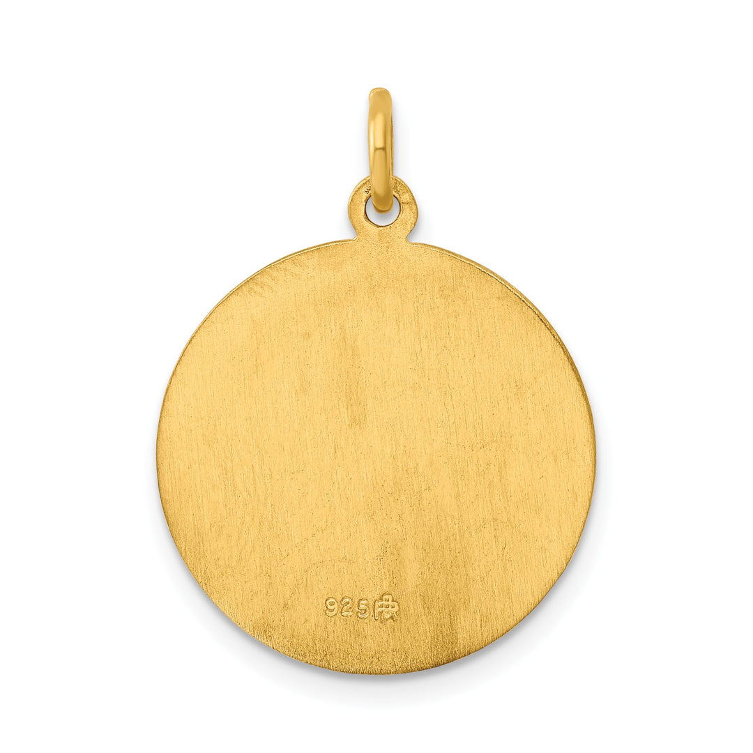 Sterling Silver St. Christopher Medal