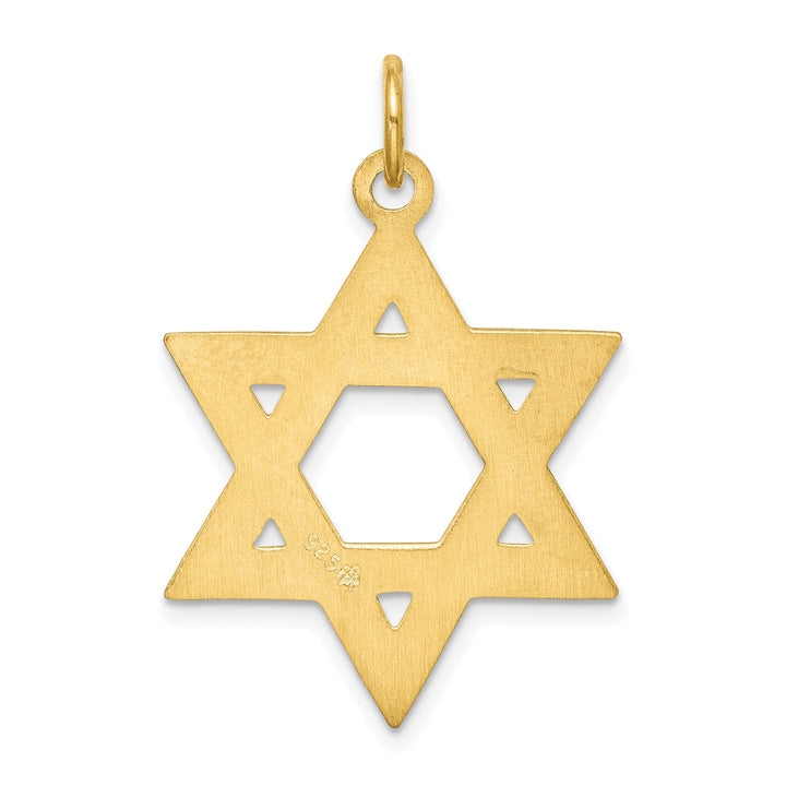 Sterling Silver Star of David Pendant