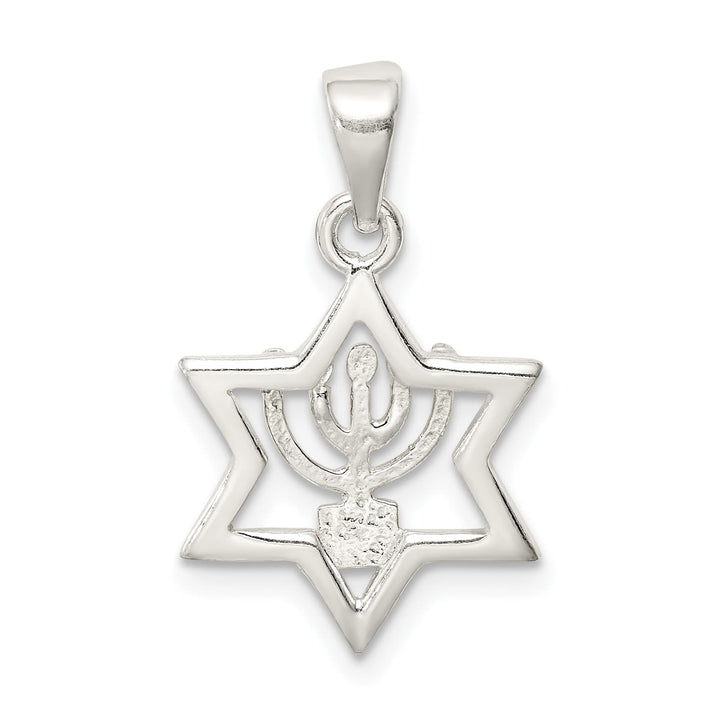 Sterling Silver Star of David Pendant