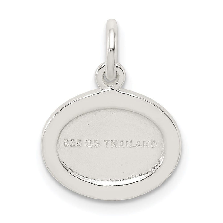 Sterling Silver Stellux Crystal Angel Pendant