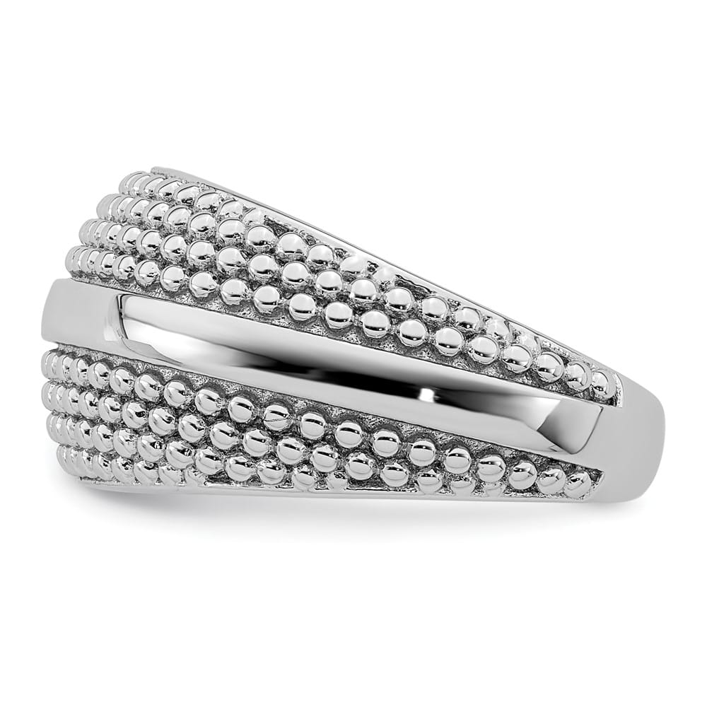 Sterling Silver Textured Ring