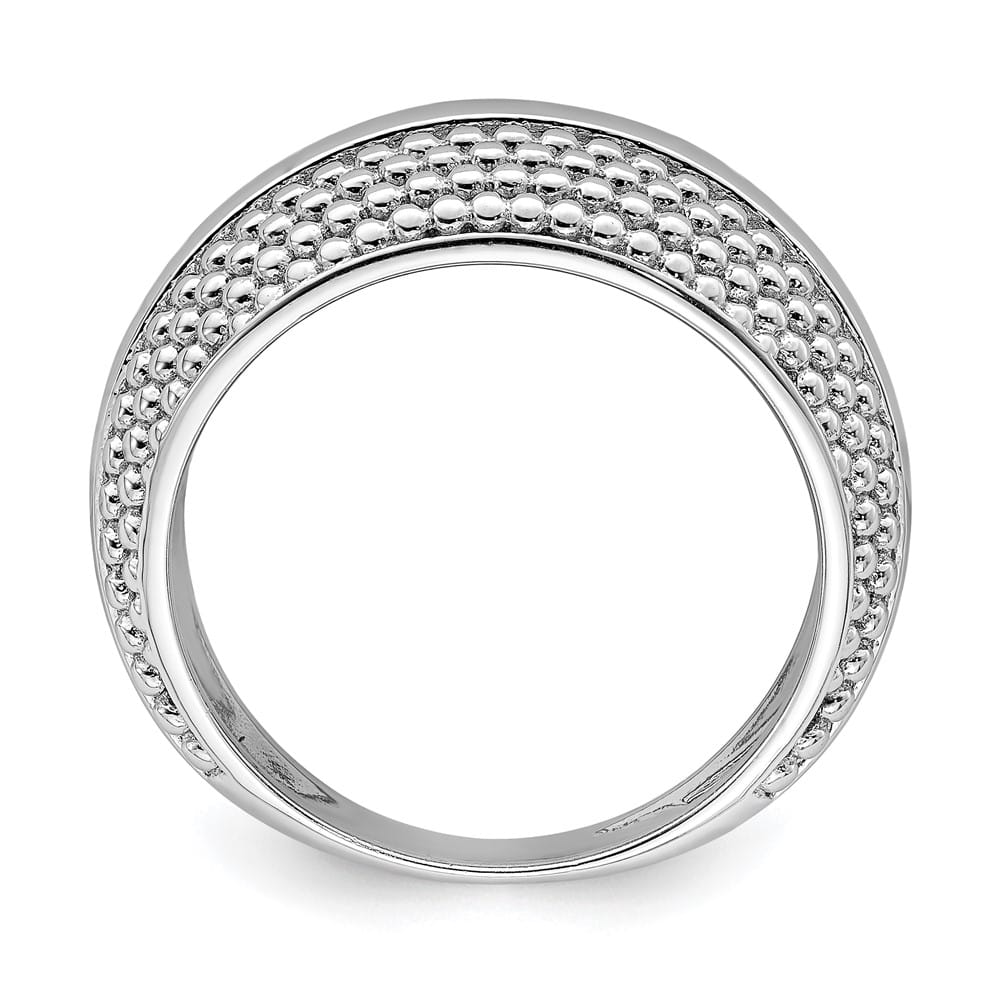 Sterling Silver Textured Ring