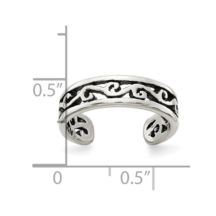 Sterling Silver Toe Ring